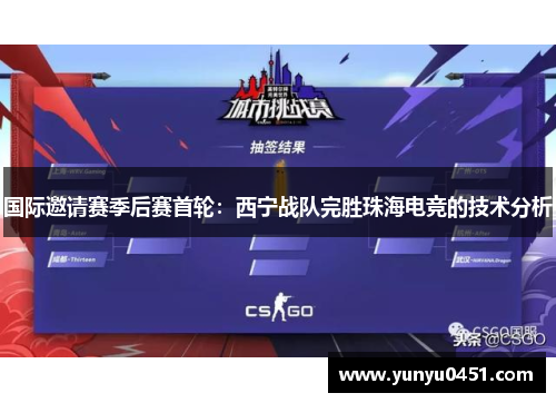 国际邀请赛季后赛首轮：西宁战队完胜珠海电竞的技术分析